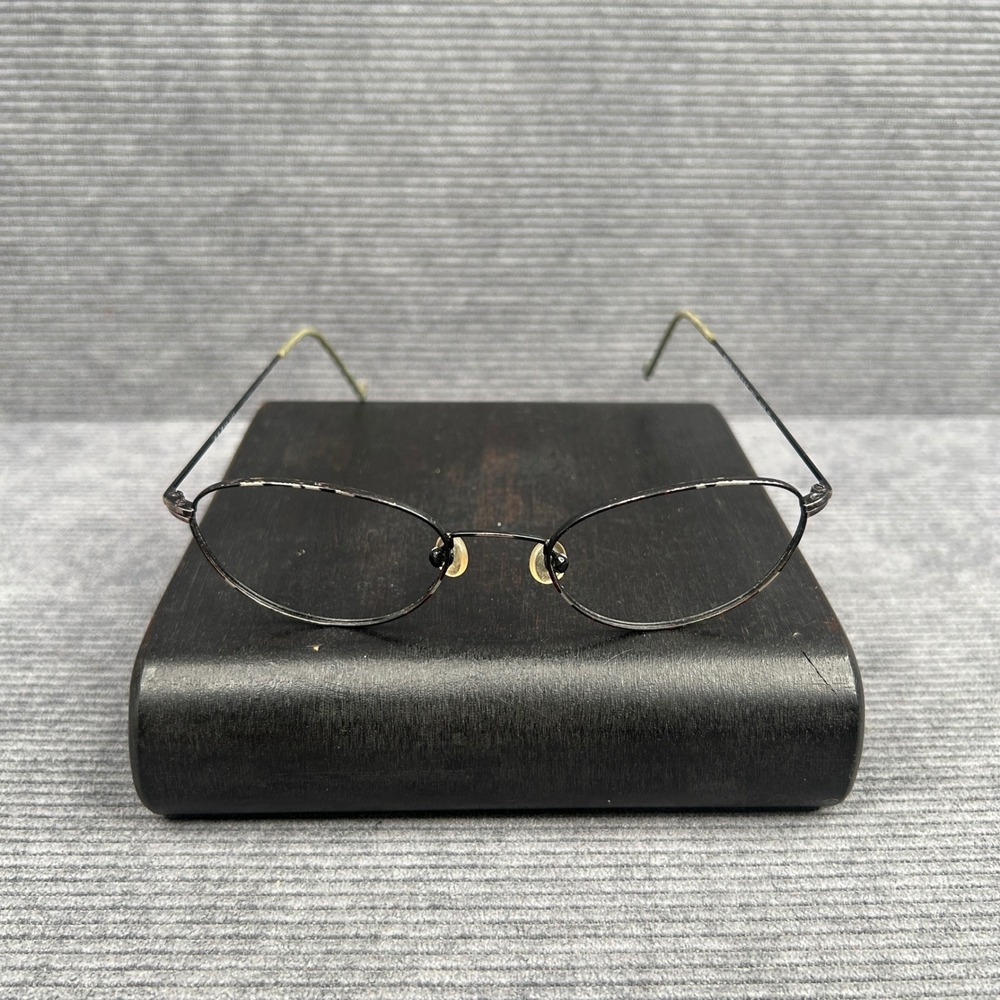 Zimco USA S.S. #10 Demi Wine Oval y2k Eyeglasses Frames 50-18 145 Vintage